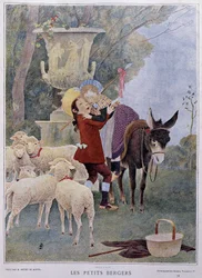 Kis pásztorok – Boutet de Monvel, a XX. század eleje.