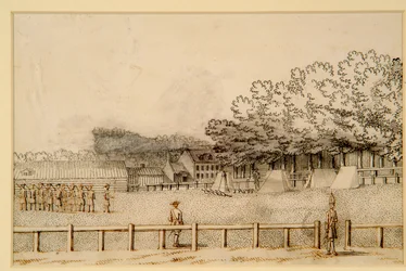 Katonák táborhelye, Hampton Court Green