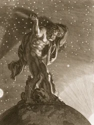 Az Atlasz az eget a vállán támogatja, 1731