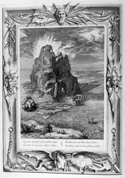 Enceladust az Etna alatt temették el, 1733