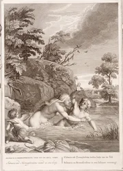 Salmacis és Hemaphroditus egyesült egy testben, 1731