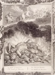 Herkules halála, 1731