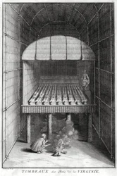 A virginiai királyok sírjai, 1734