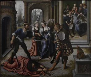 Keresztelő Szent János vértanúsága, 1514 körül.