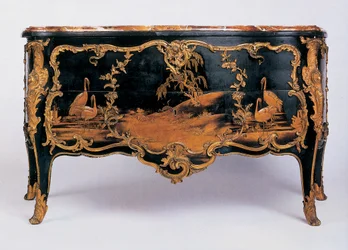 Komód, 1745 körül