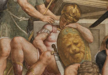 Counterfaccata, Bernardino Gatti, Feltámadás 1529, Részlet