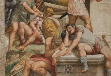 Counterfaccata, Bernardino Gatti, Feltámadás 1529, Részlet