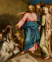 SS Sakramentum kápolna, déli oldal első szakasza, Bernardino Campi, Láb Levendula 1569