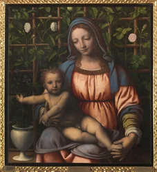 Madonna és gyermeke (Madonna del Roseto)