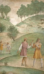 Cephalus szerencsétlenségei, 1520-1522 körül (freskó)