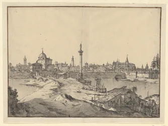 Padova képzeletbeli látképe