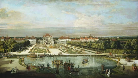 Nymphenburg-palota, München, c. 1761.