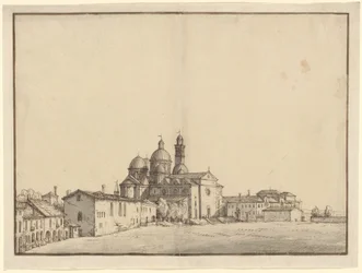Santa Giustina és a padovai Prato della Valle