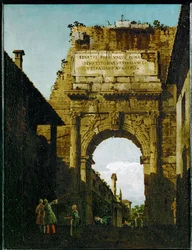 Titus boltíve Rómában (olaj, vászon)
