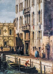A Rio dei Mendicanti és a Scuola di San Marco (olaj, vászon)