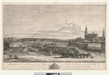 Drezda látképe, 1748.