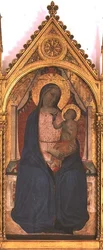 Madonna és gyermek (tempera a panelen)