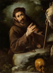 Szent Ferenc imádságban, c. 16201630.