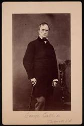 George Catlin portréja 1796-1872, 1867 körül.