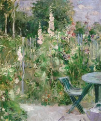Roses Tremieres (hollyhocks)