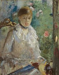 Ablak előtt ülő fiatal nő, más néven Nyár, 1879