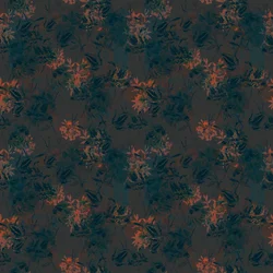 Burnt Umber Floral, 2015 (szemléltető ismétlődő minta)