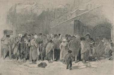 A széneloszlás, 19. század közepe-vége.