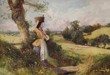 A tejeslány, 1860, c1915