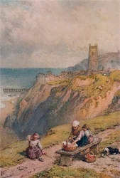 Cromer látképe, 19. század, 1935