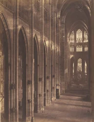 Rouen, a Saint-Ouen templom belsejében