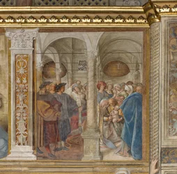 Central Aave, negyedik északi szakasz, körülmetélés, Boccaccio Boccaccino 1516-17