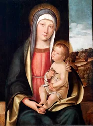 Szűz és gyermeke (festmény)