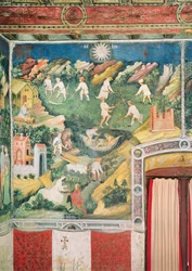 Július hónapja, 1400 körül