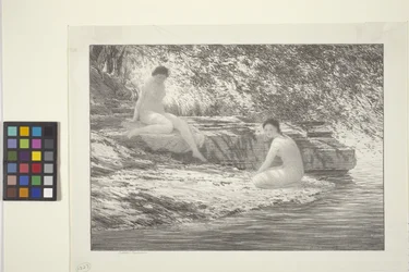 Lake Ladies (tinta papíron)