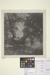 Piknik (tinta papíron)