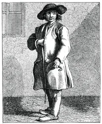 Kéményseprő, 1737-1742.