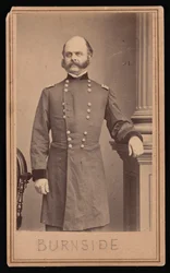 Ambrose Everett Burnside portréja 1824-1881, 1860 körül.