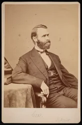 Jacob Dolson Cox portréja 1828-1900, 1900 előtt.