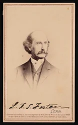 LaFayette Sabine Foster portréja 1806-1880, 1869 előtt.