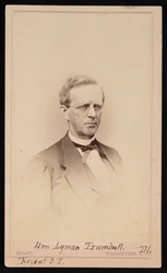 Lyman Trumbull portréja 1813-1896, 1862 és 1869 között.