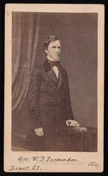 William Pitt Fessenden portréja 1806-1869, 1869 előtt.
