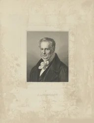 Alexander von Humboldt portréja 1769-1859, c. 1850