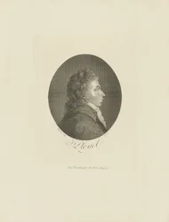 Ignace Pleyel zeneszerző portréja 1757-1831, c. 1800.