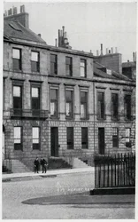 17, Heriot Row, Robert Louis Stevenson és családja otthona Edinburgh-ban
