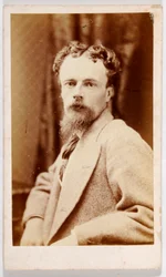 John Atkinson Grimshaw látogatási kártyája (f/w fotó)