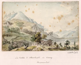 Vázlatsorozat, nézetek Nagy-Britanniában, a kontinensen és Amerikában 1772-1778 (akvarell)