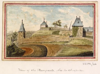 Vázlatsorozat, nézetek Nagy-Britanniában, a kontinensen és Amerikában 1772-1778 (akvarell)