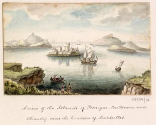 Vázlatsorozat, nézetek Nagy-Britanniában, a kontinensen és Amerikában 1772-1778 (akvarell)