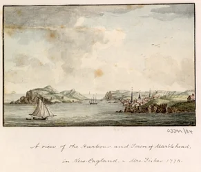 Vázlatsorozat, nézetek Nagy-Britanniában, a kontinensen és Amerikában 1772-1778 (akvarell)