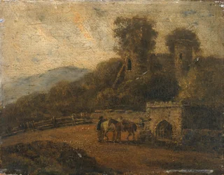 Castell Coch (olaj, tábla)